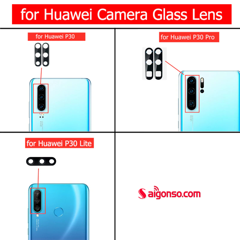 kính camera Huawei P30 Pro